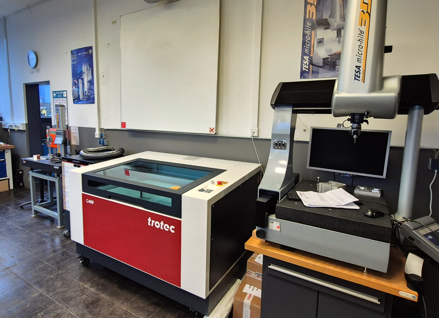 Moderne Lasertechnik in unserer Werkstatt