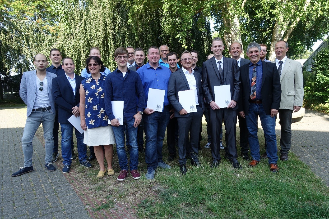 Absolventen der Fachschule für Technik 2018 verabschiedet