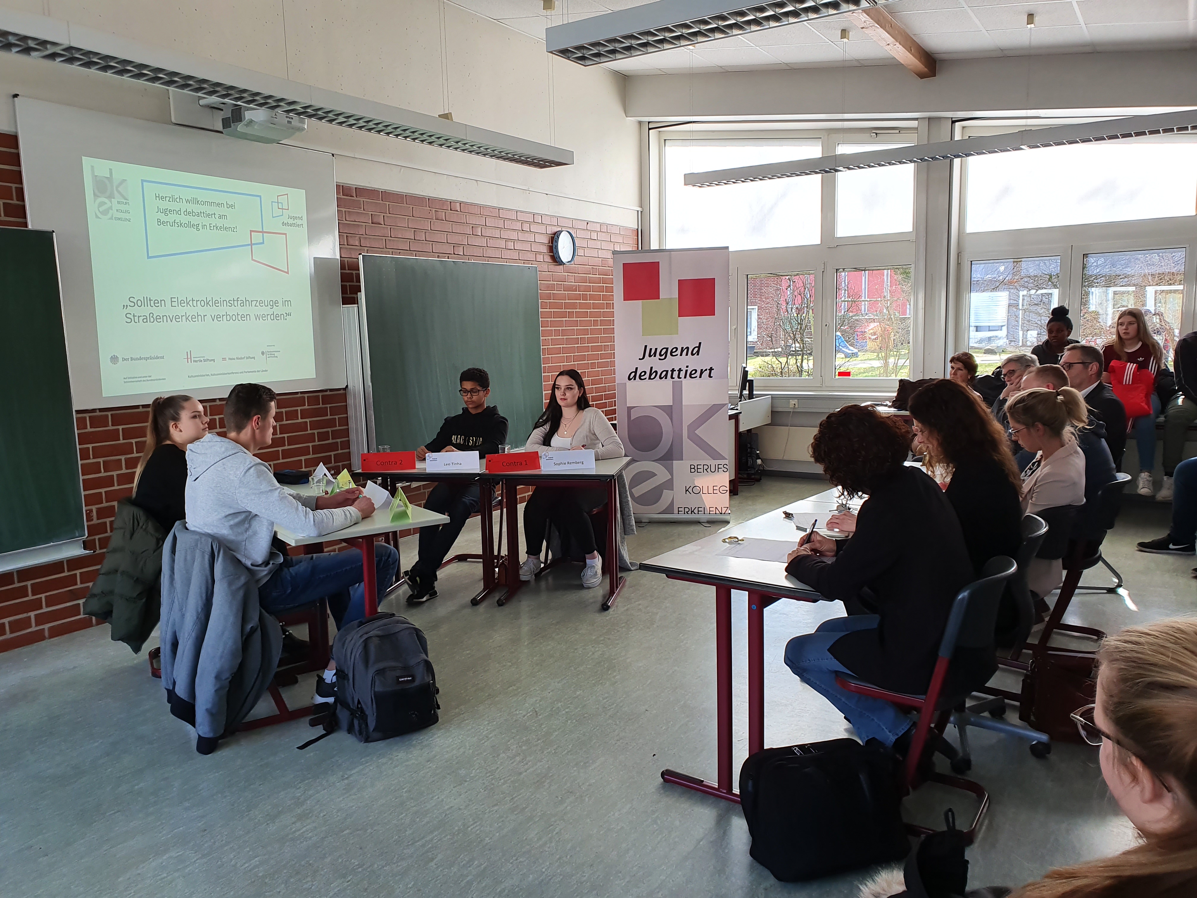 Jugend debattiert am Berufskolleg in Erkelenz