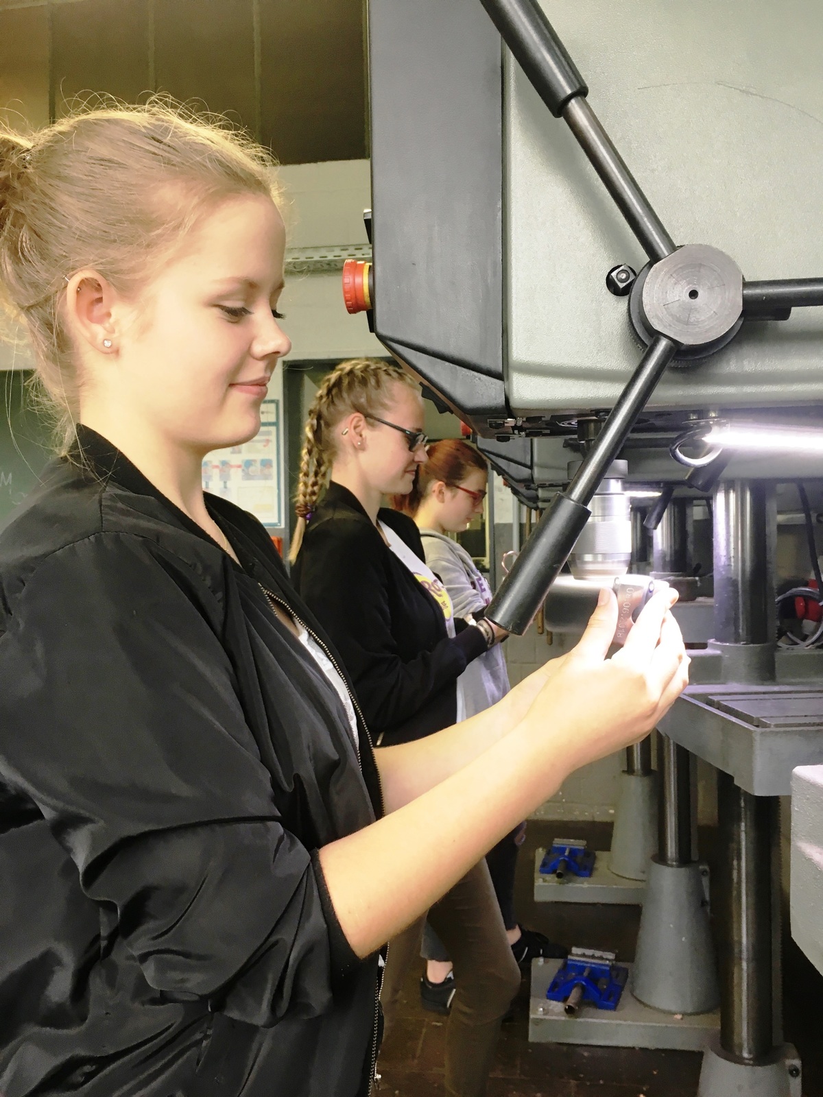 Mädchen im BKE  -  Technik ist keine reine Männerdomäne